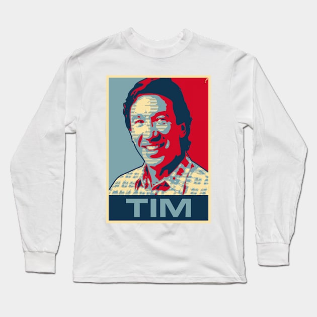 Tim Long Sleeve T-Shirt by DAFTFISH